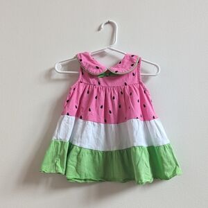 Goodlad Retro Watermelon Tiered Dress Baby Girls 12m